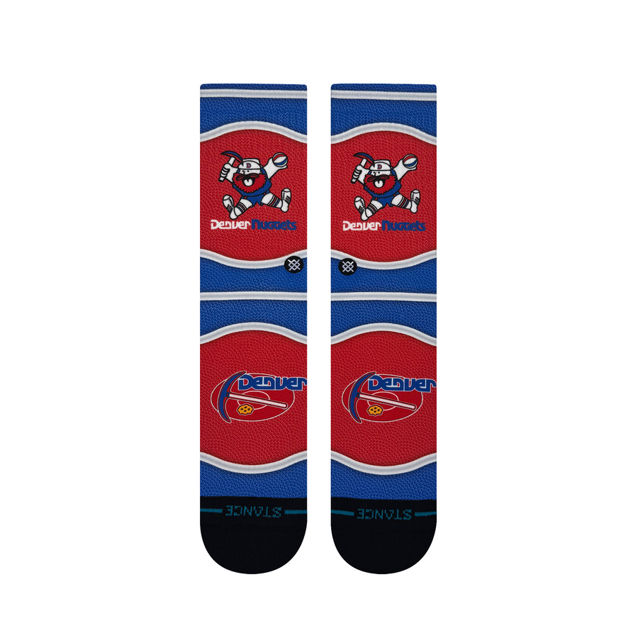 NBA x Stance Mini Ball Hardwood Classics Crew Socks