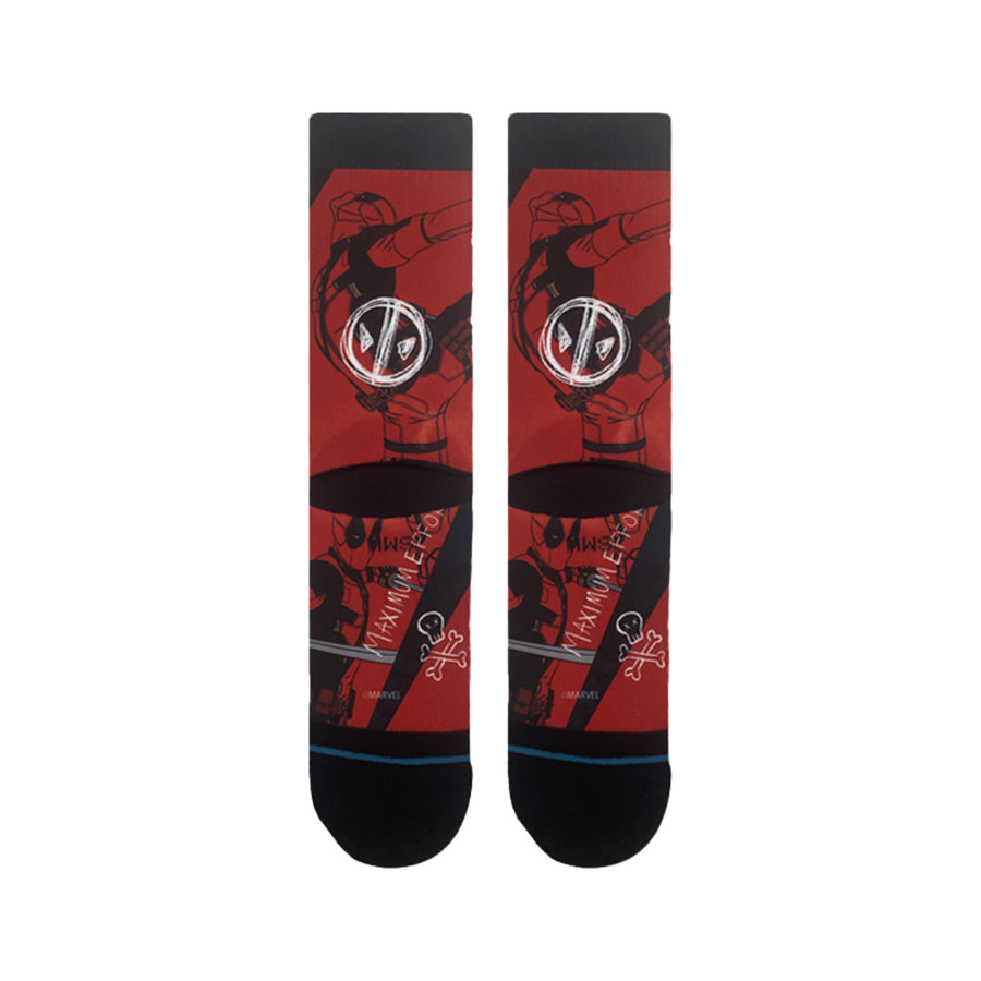 Deadpool x Stance Deadpool Crew Socks