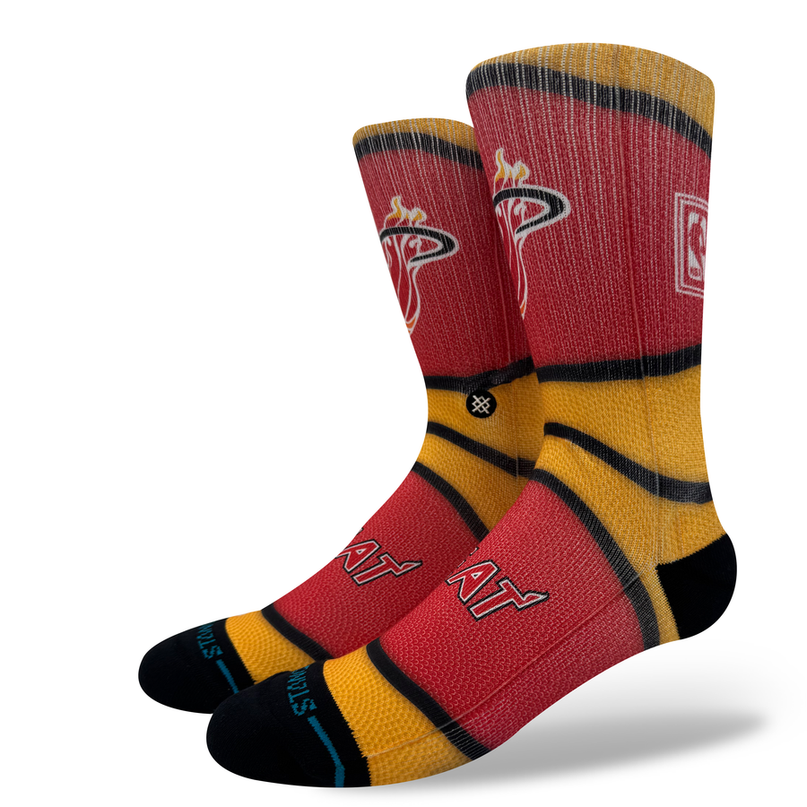 NBA x Stance Mini Ball Hardwood Classics Crew Socks