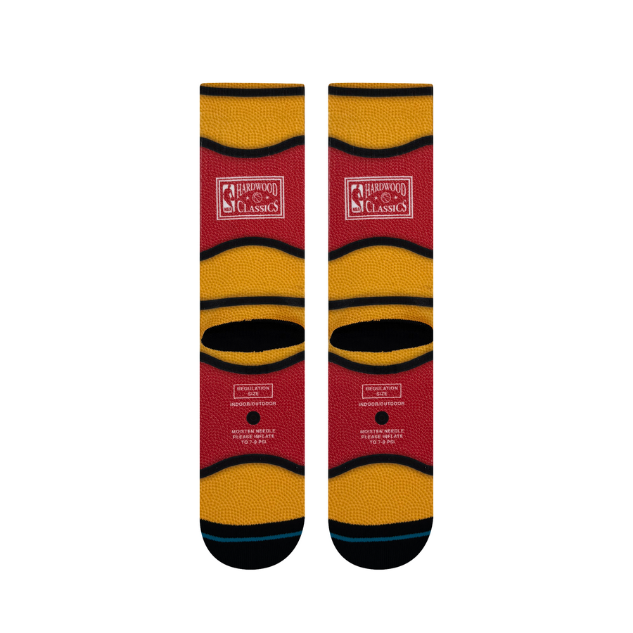 NBA x Stance Mini Ball Hardwood Classics Crew Socks