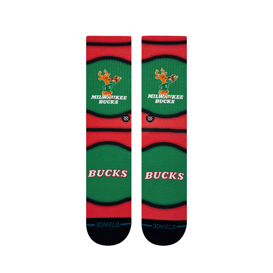 NBA x Stance Mini Ball Hardwood Classics Crew Socks