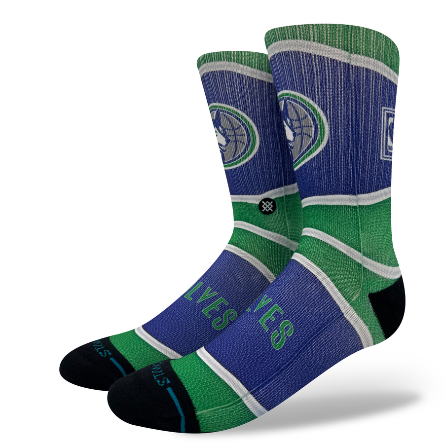 NBA x Stance Mini Ball Hardwood Classics Crew Socks