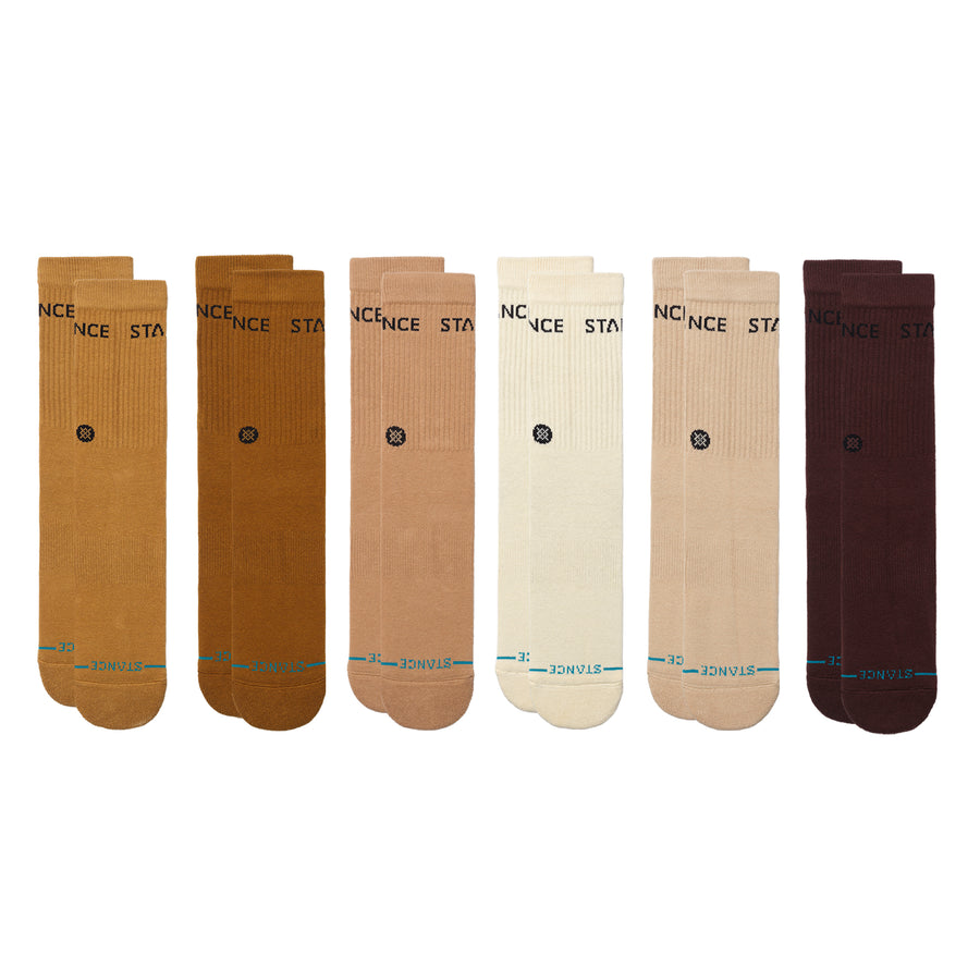Origin Crew Socks 6 Pack