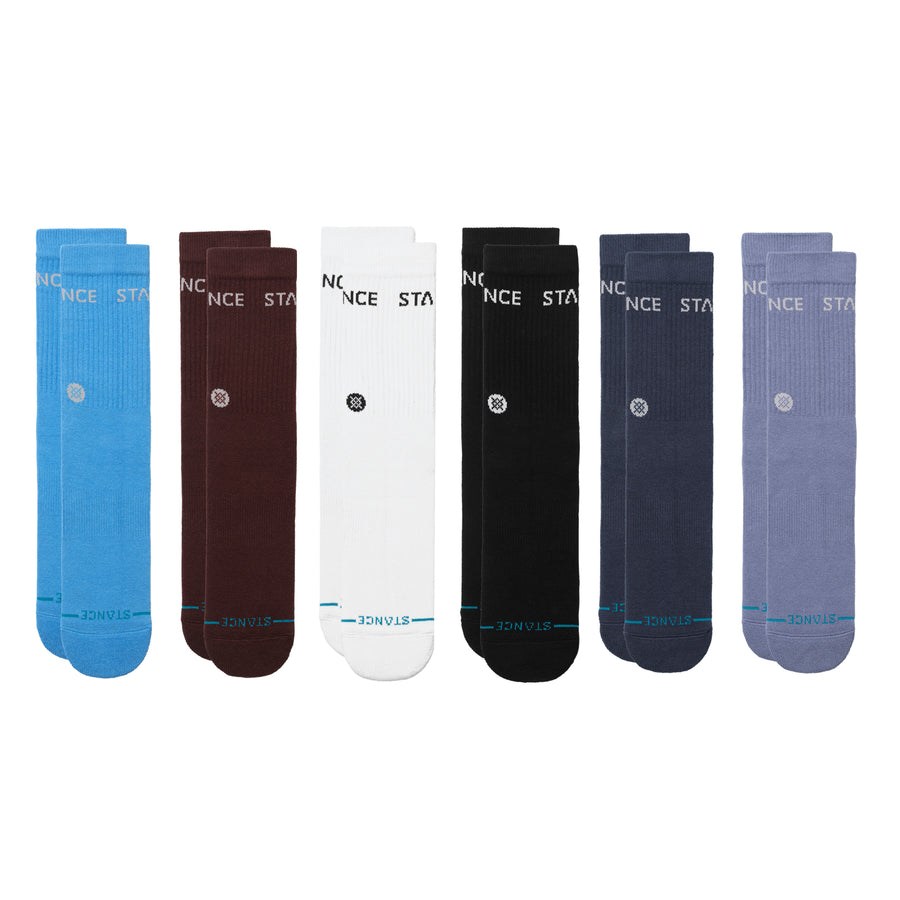 Origin Crew Socks 6 Pack