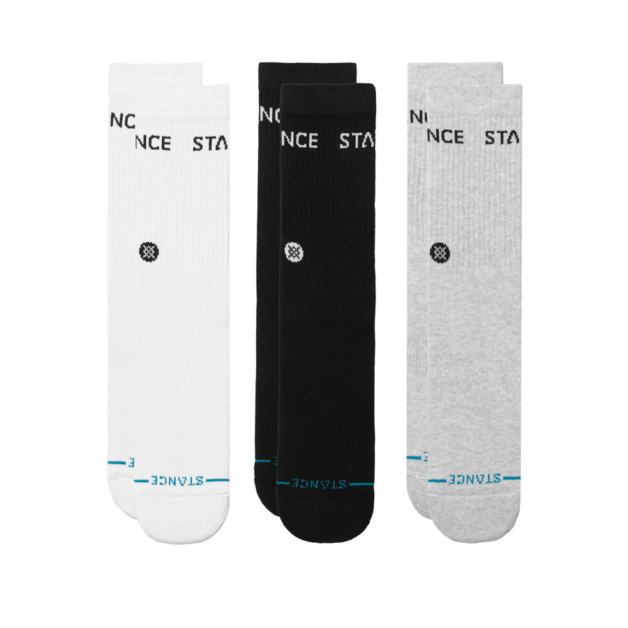 Origin Crew Socks 6 Pack