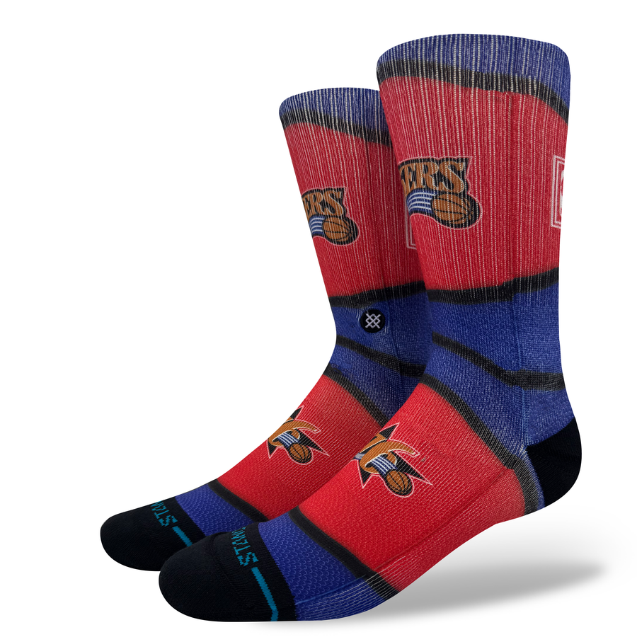 NBA x Stance Mini Ball Hardwood Classics Crew Socks