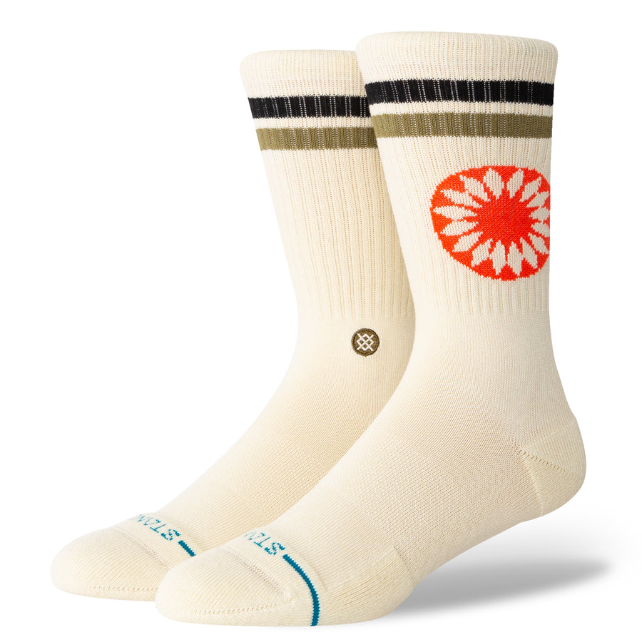 Sun Dial Crew Socks