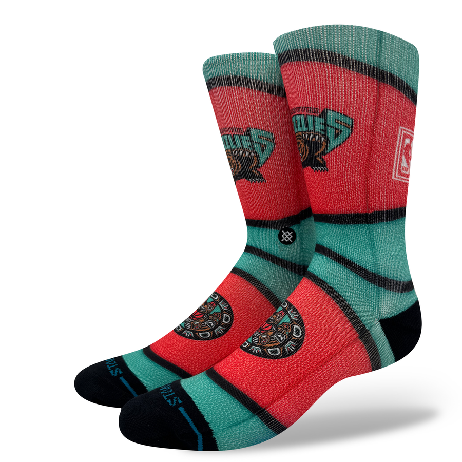 NBA x Stance Mini Ball Hardwood Classics Crew Socks