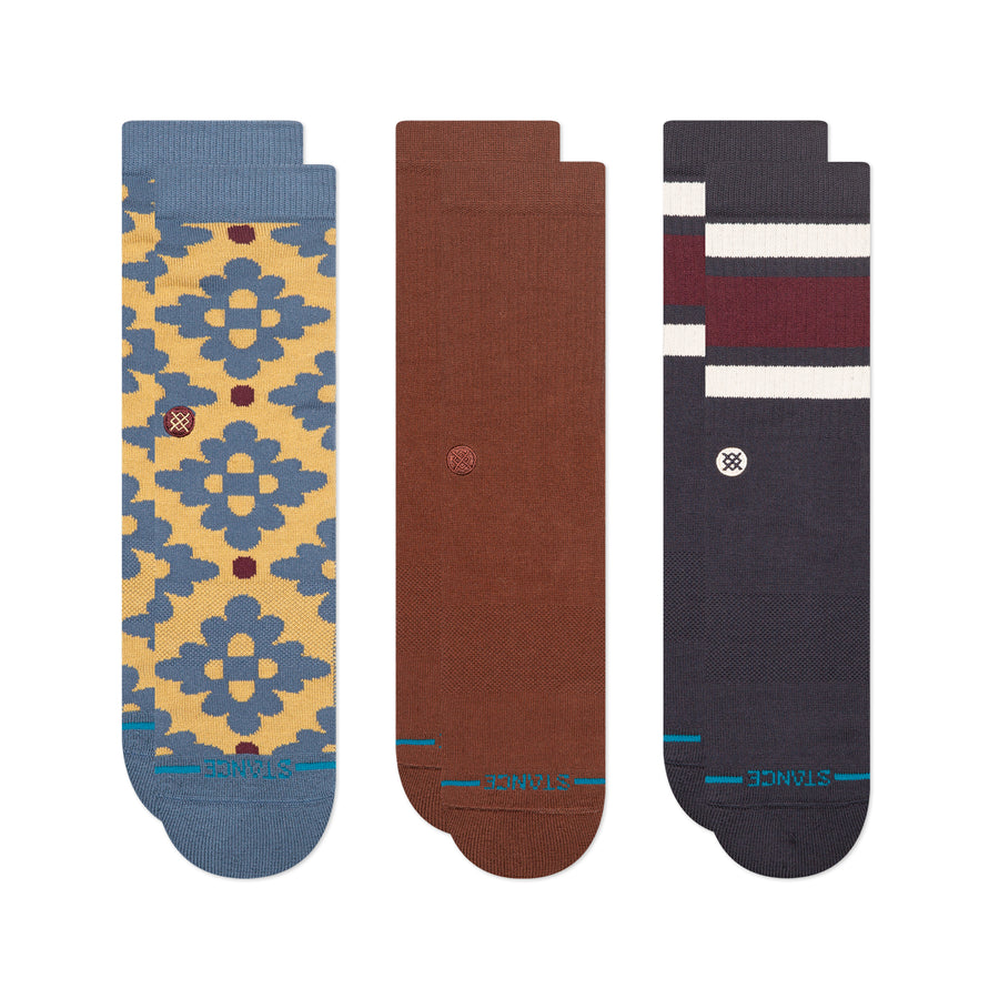 Ceramic Crew Socks 3 Pack