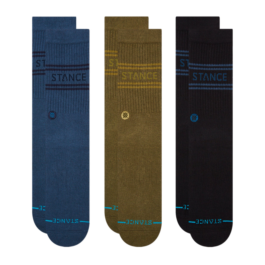 Basic Crew Socks 3 Pack