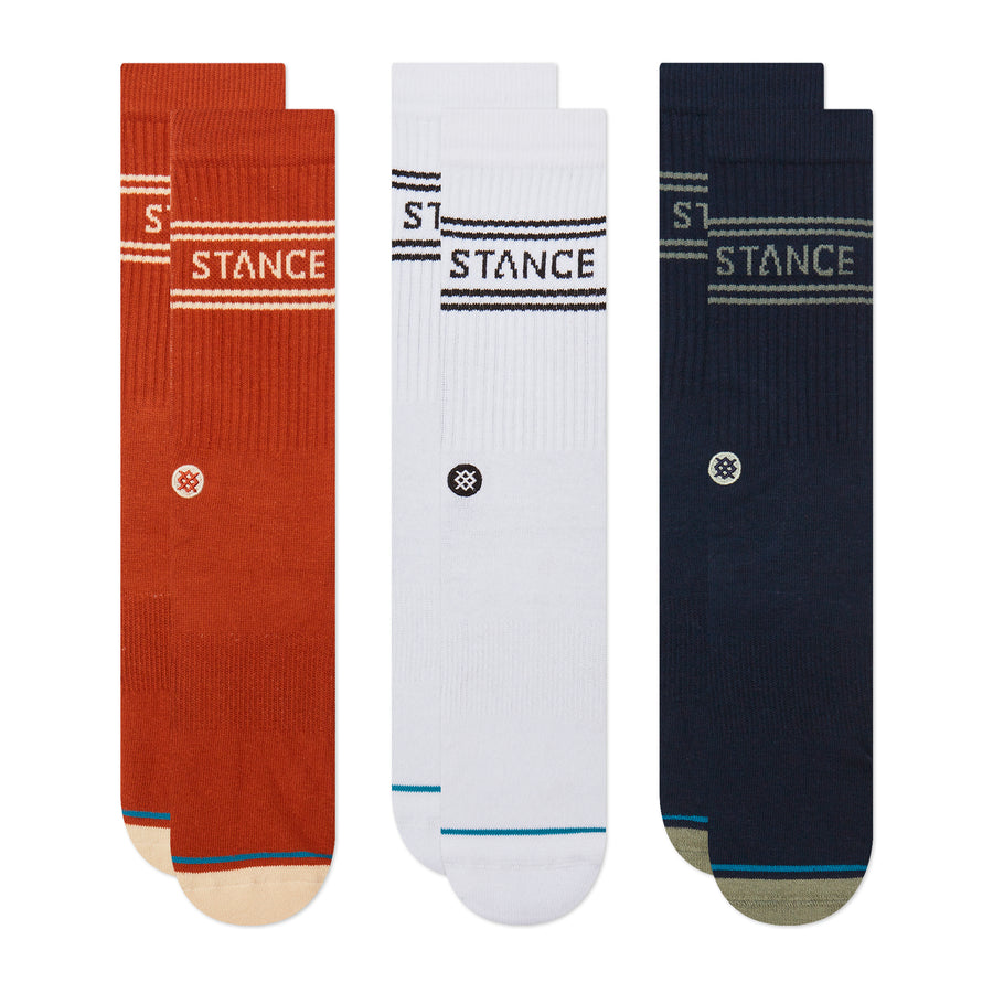 Basic Crew Socks 3 Pack