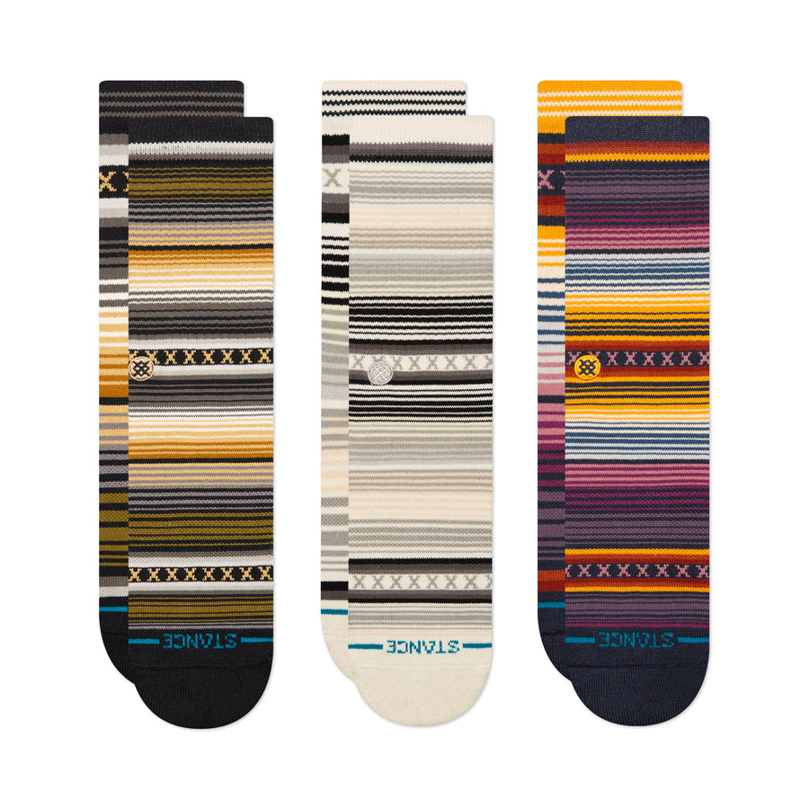 Curren Crew Socks 3 Pack