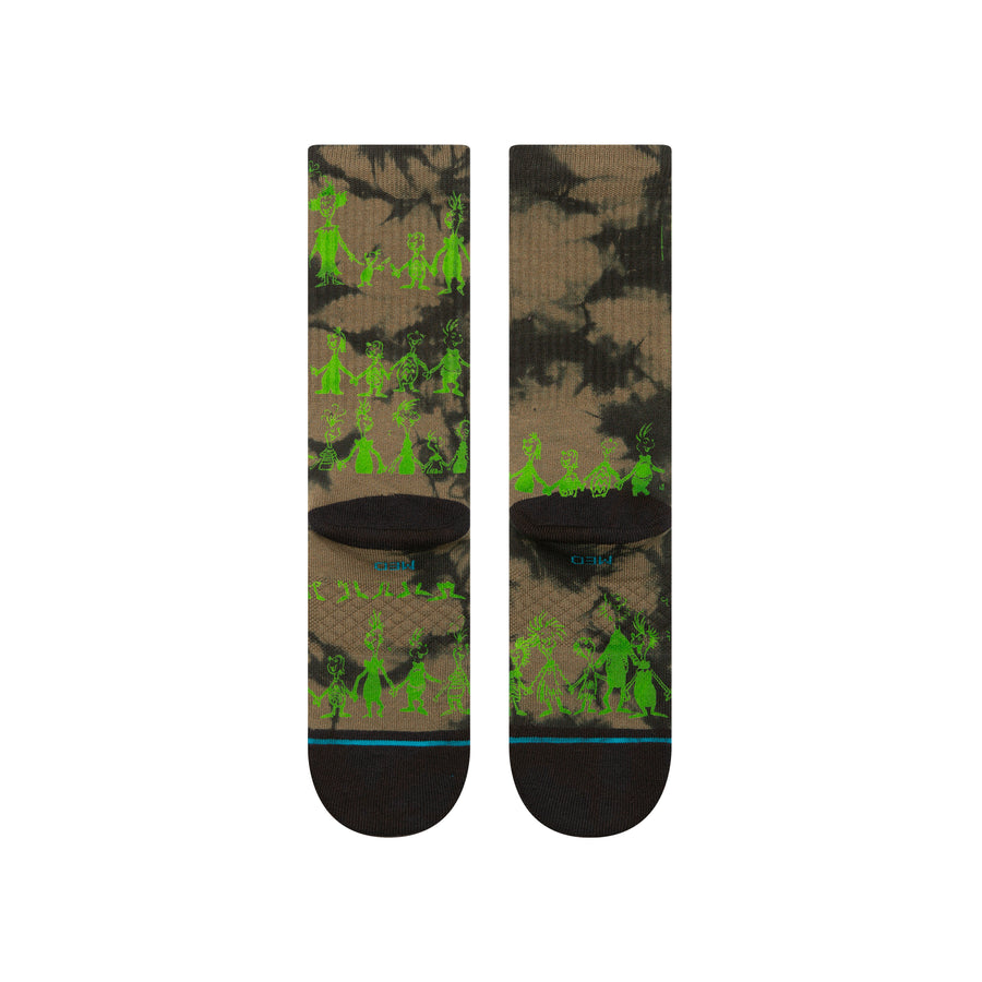 The Grinch x Stance Down In Whovile Crew Socks