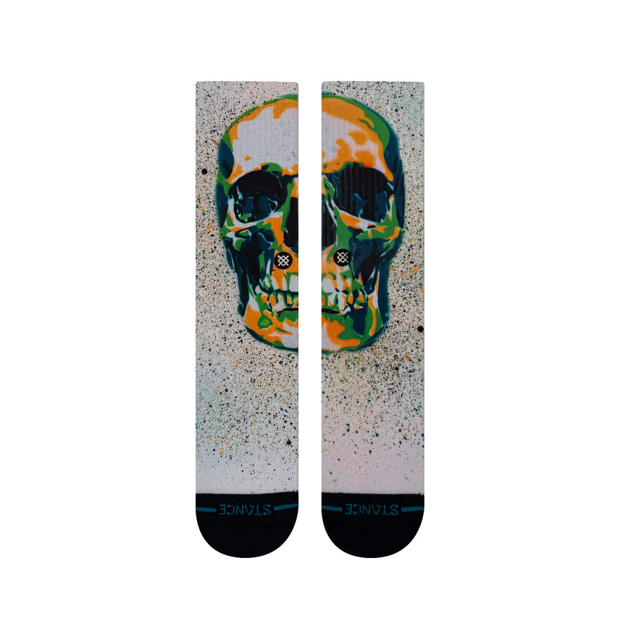 Mark Oblow  x Stance Skull Crew Socks