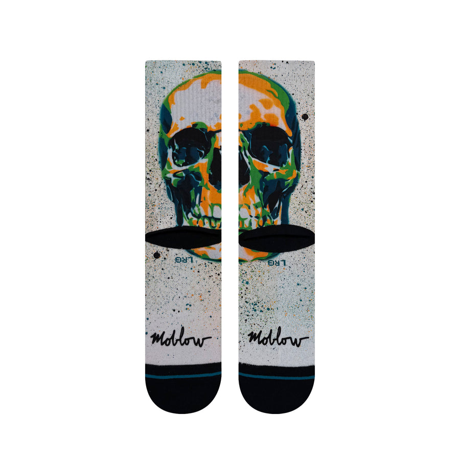 Mark Oblow  x Stance Skull Crew Socks