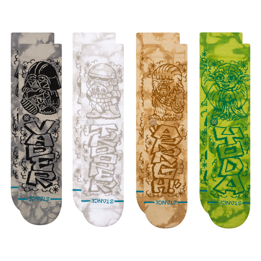 Star Wars By DJ Javier x Stance Crew Socks Box Set