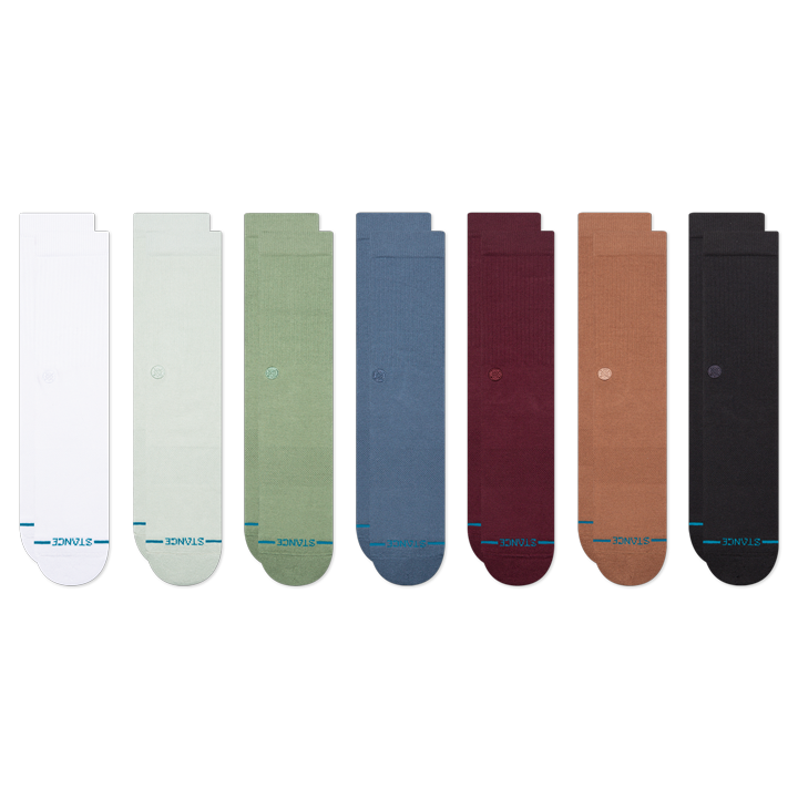 Icon Crew Socks 7 Pack