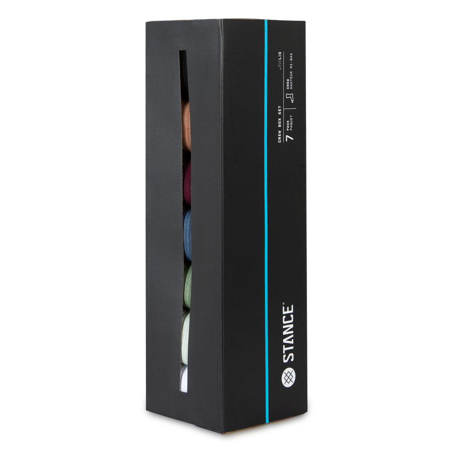 Icon Crew Socks 7 Pack
