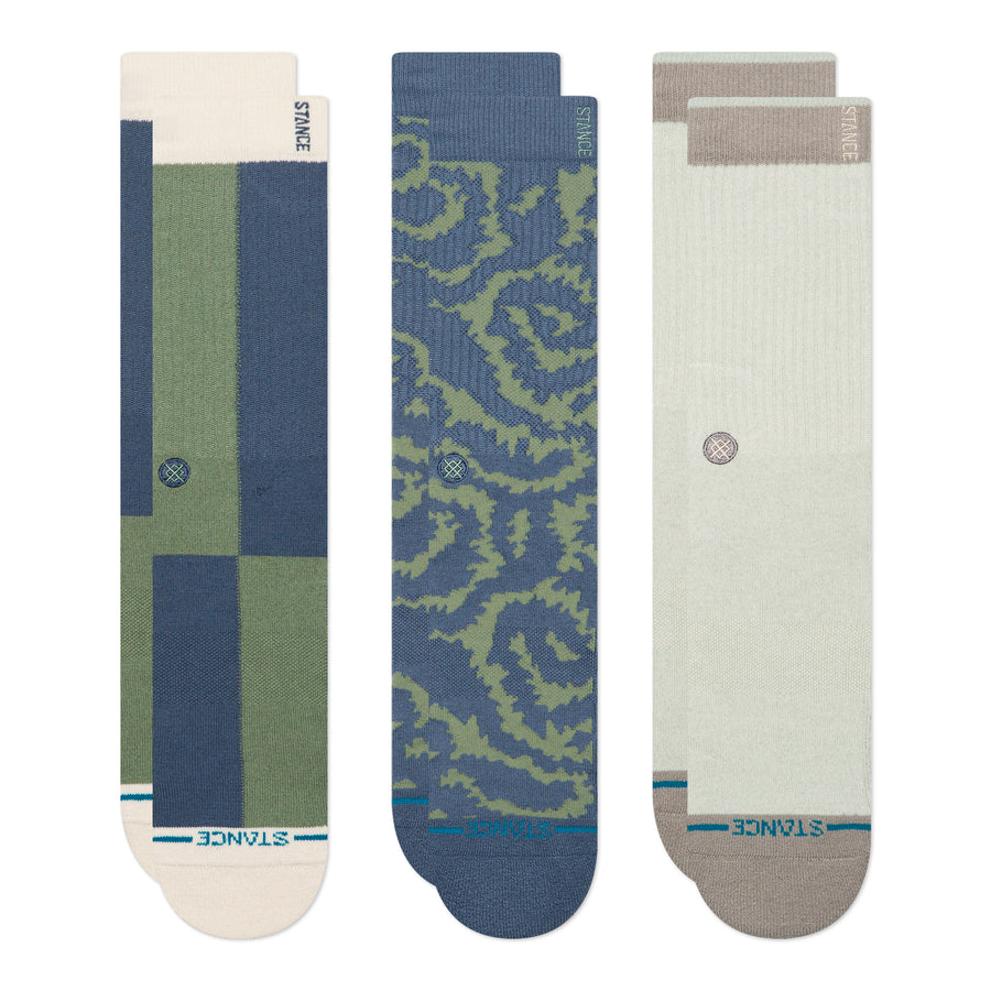 All Terrain Crew Socks 3 Pack