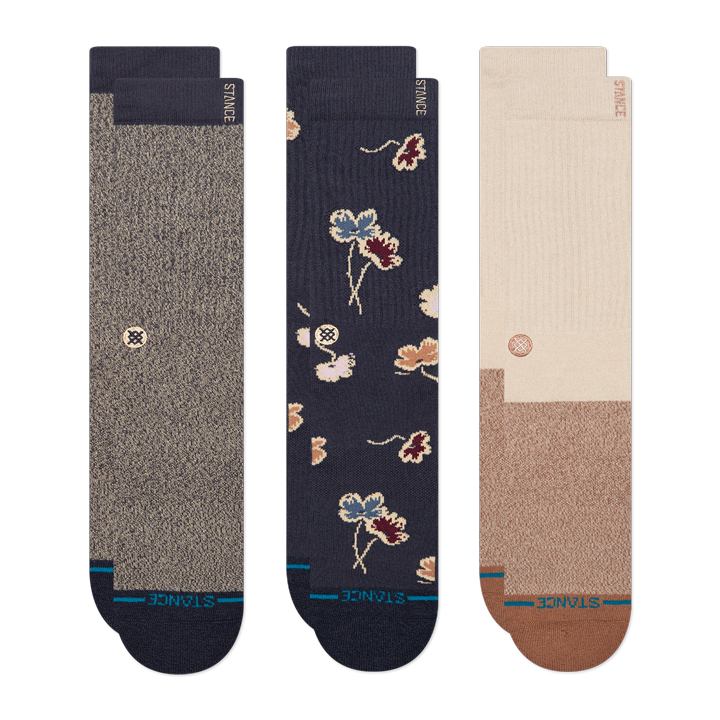 Botanical Bliss Crew Socks 3 Pack