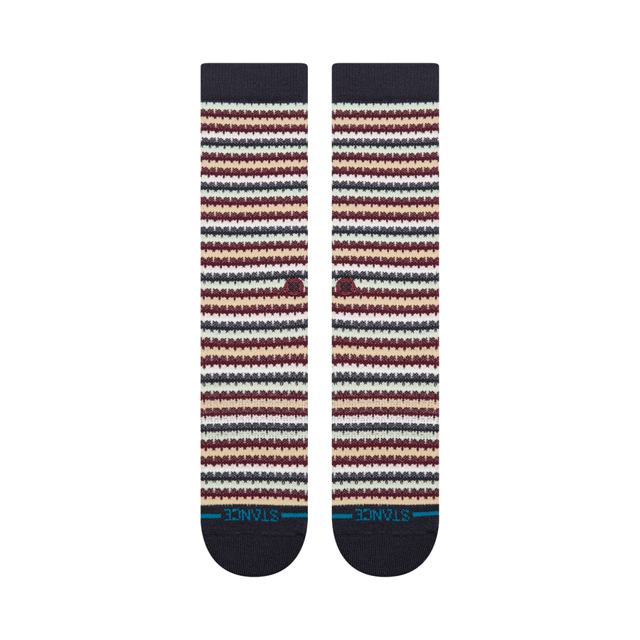 Chiclets Waffle Knit Crew Socks