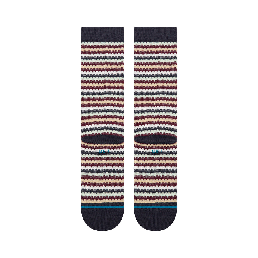 Chiclets Waffle Knit Crew Socks