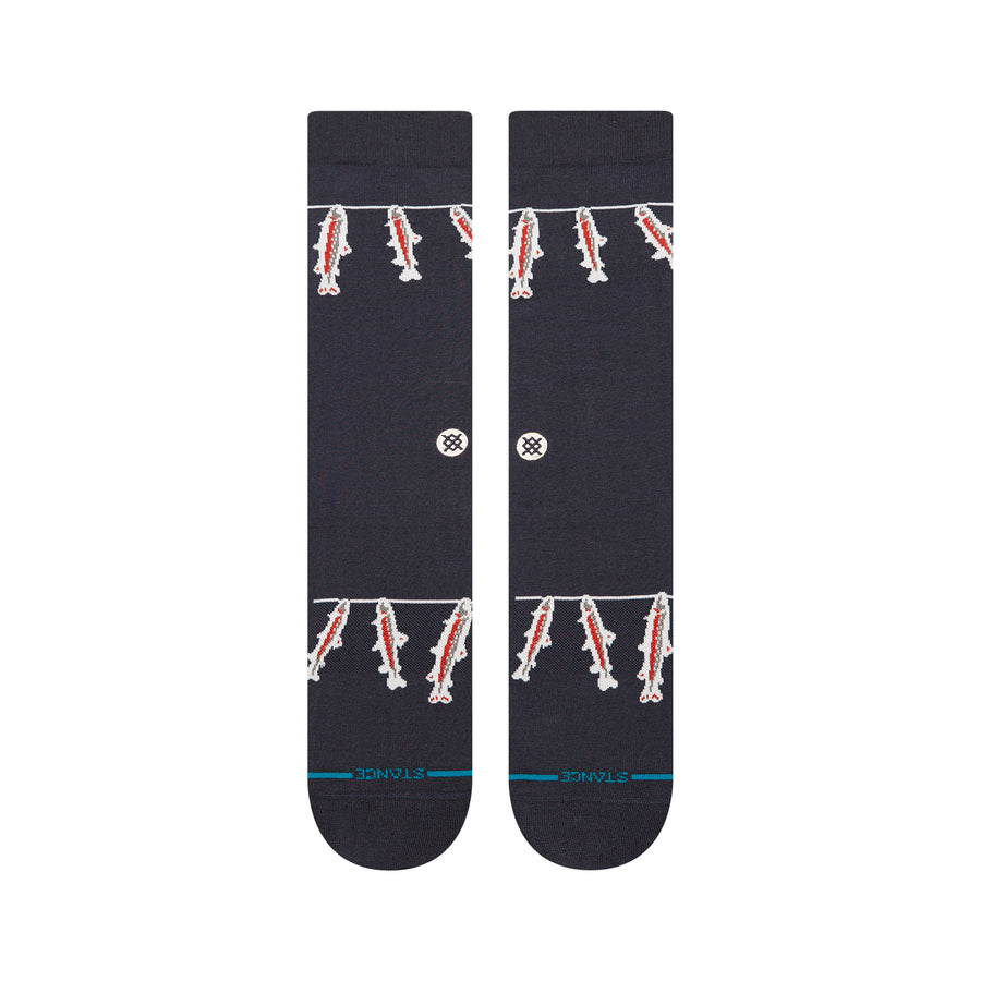 Gone Fishin Crew Socks