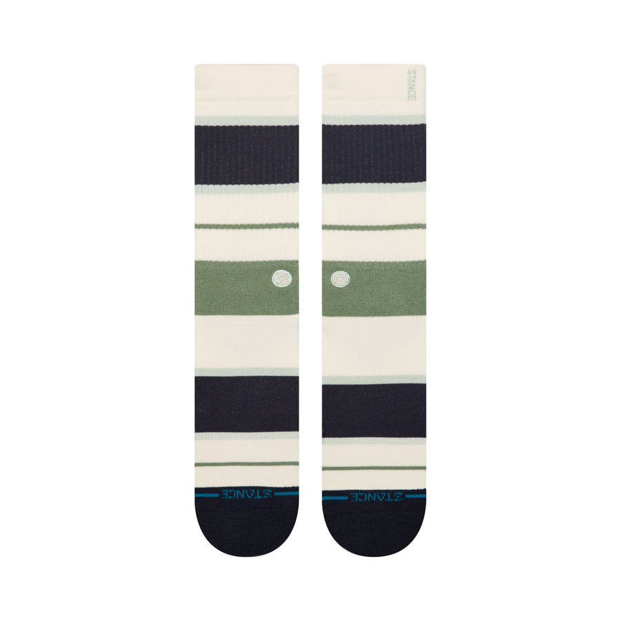 Striped Delight Crew Socks