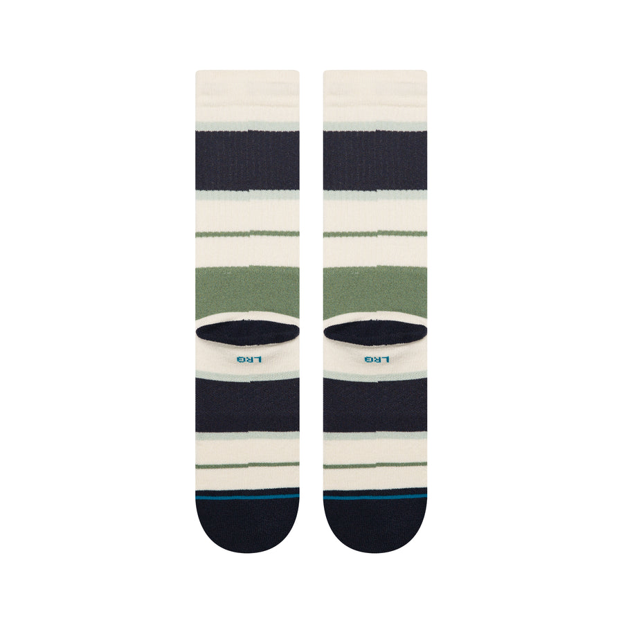 Striped Delight Crew Socks