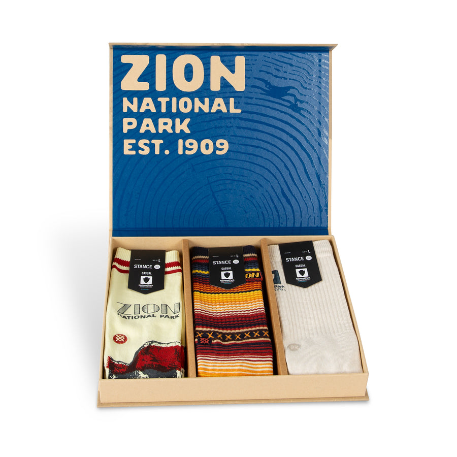National Parks x Stance Zion Box Set Crew Socks