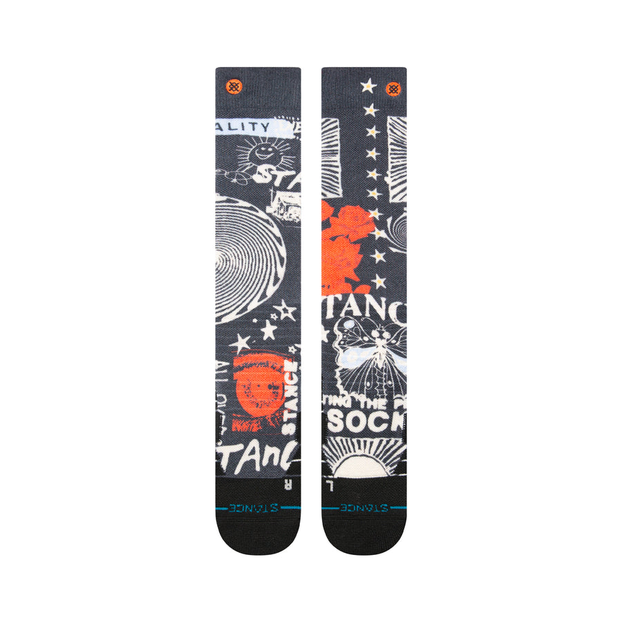 Brand Love Snow Otc Socks