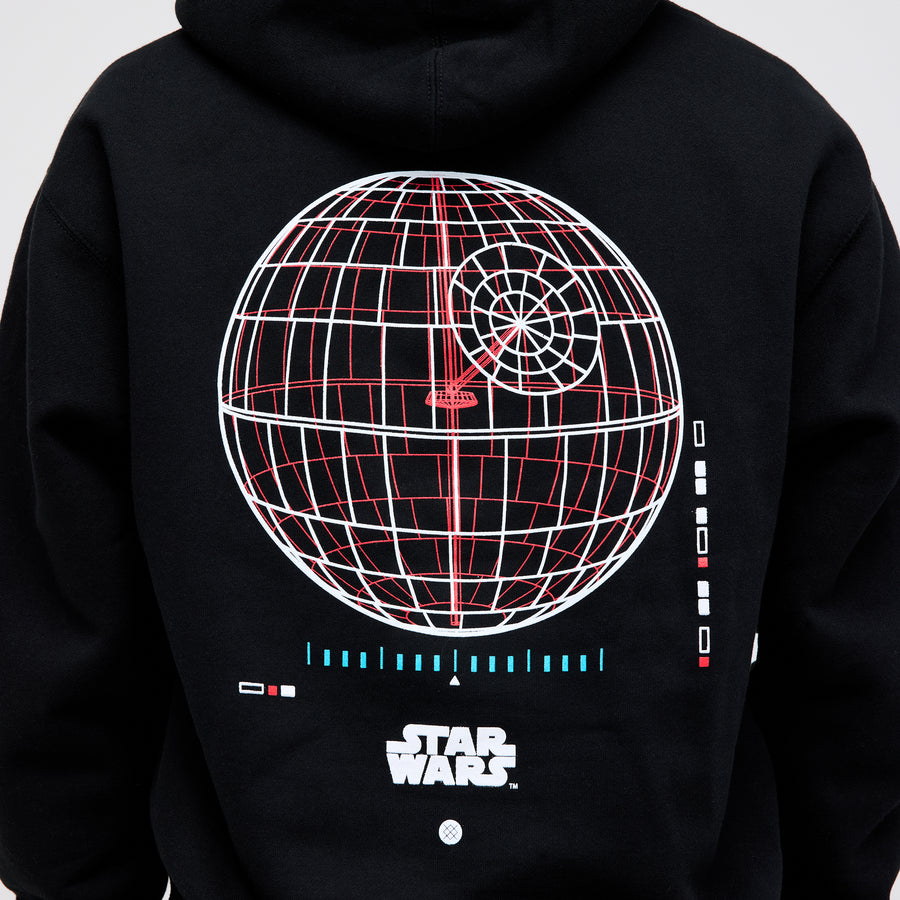 Star Wars x Stance Death Star Plans Hoodie