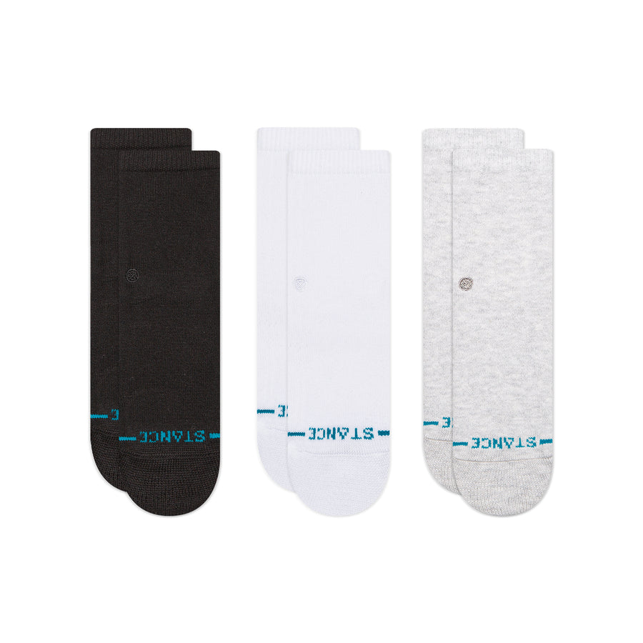 Stance Baby & Toddler icon Crew Socks 3 Pack