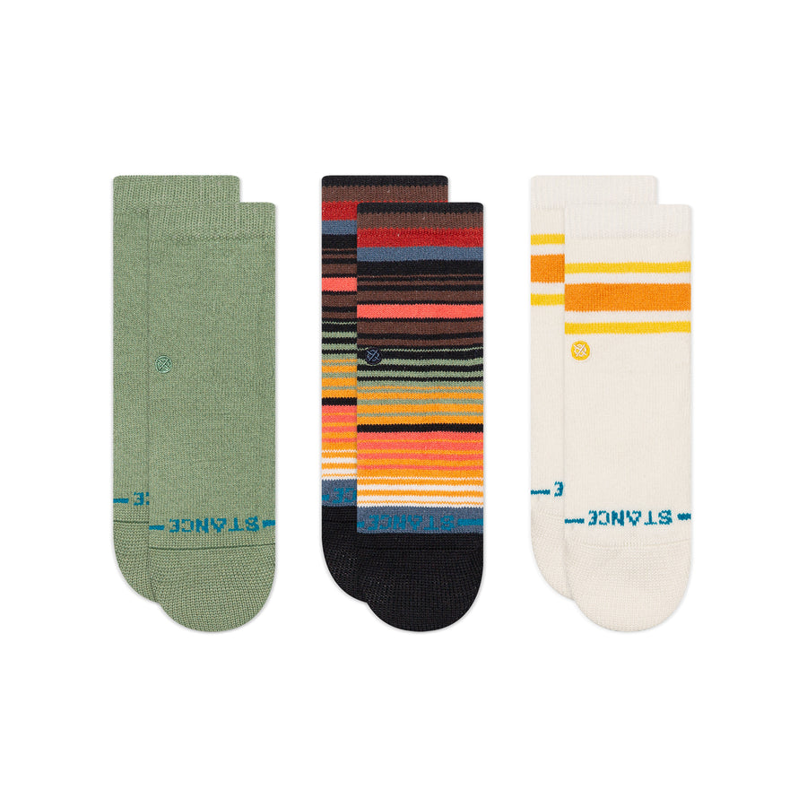 Stance Baby & Toddler Explorer Crew Socks 3 Pack