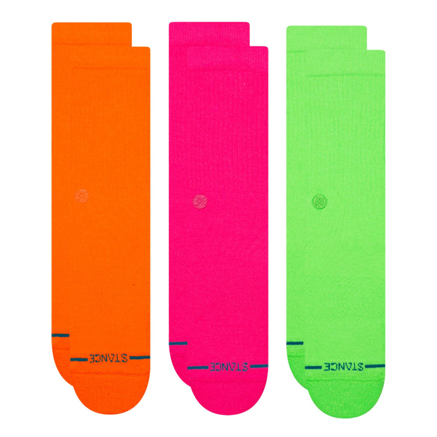Icon Crew Socks 3 Pack