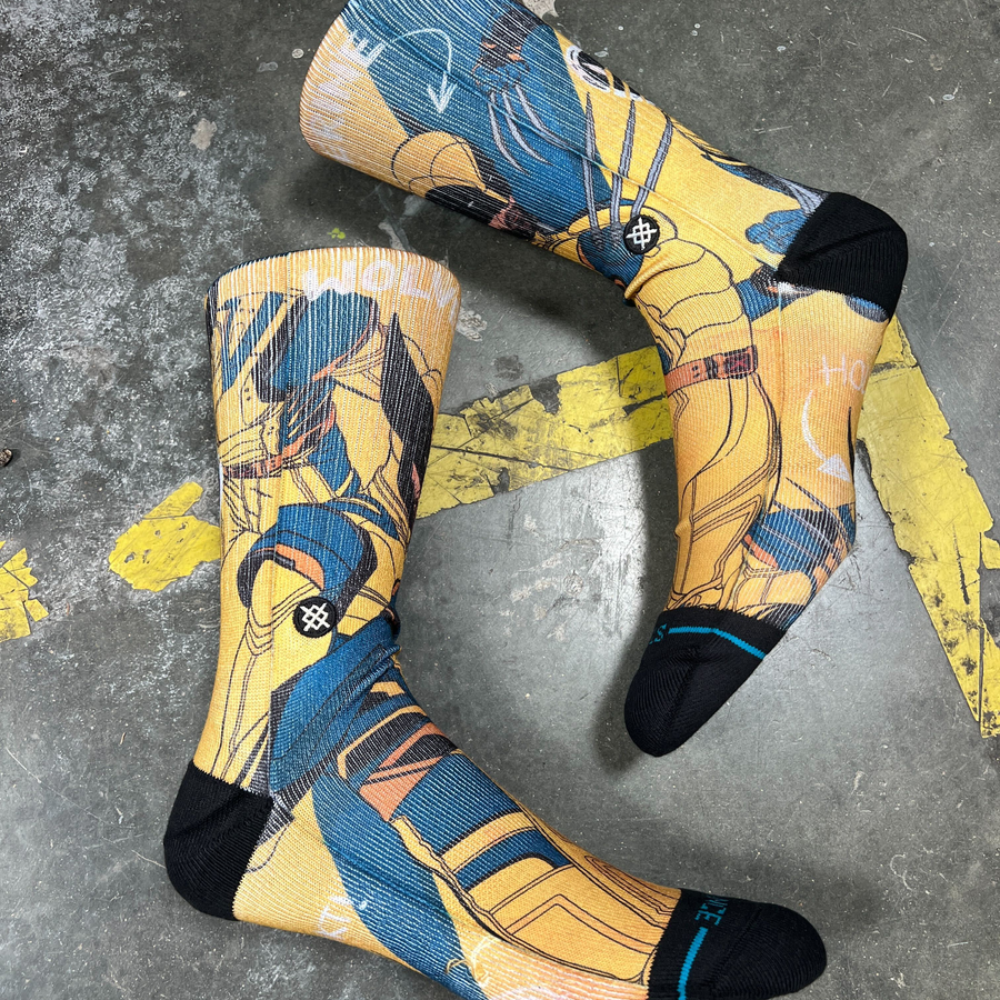 Deadpool x Stance Wolverine Crew Socks