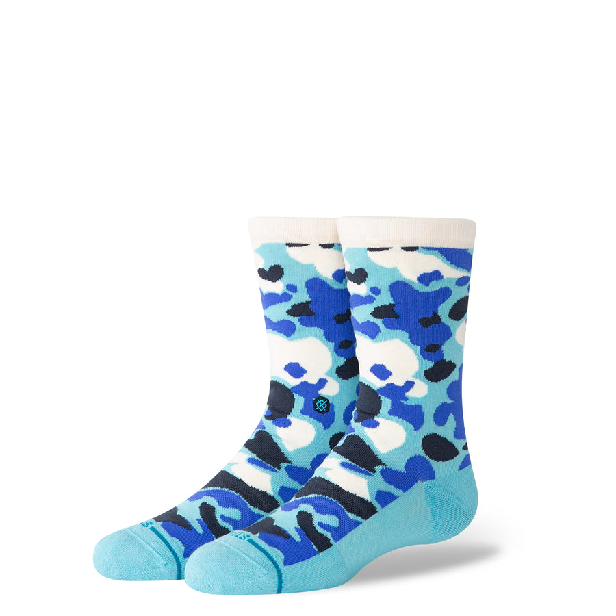 Kids Camo Crew Socks