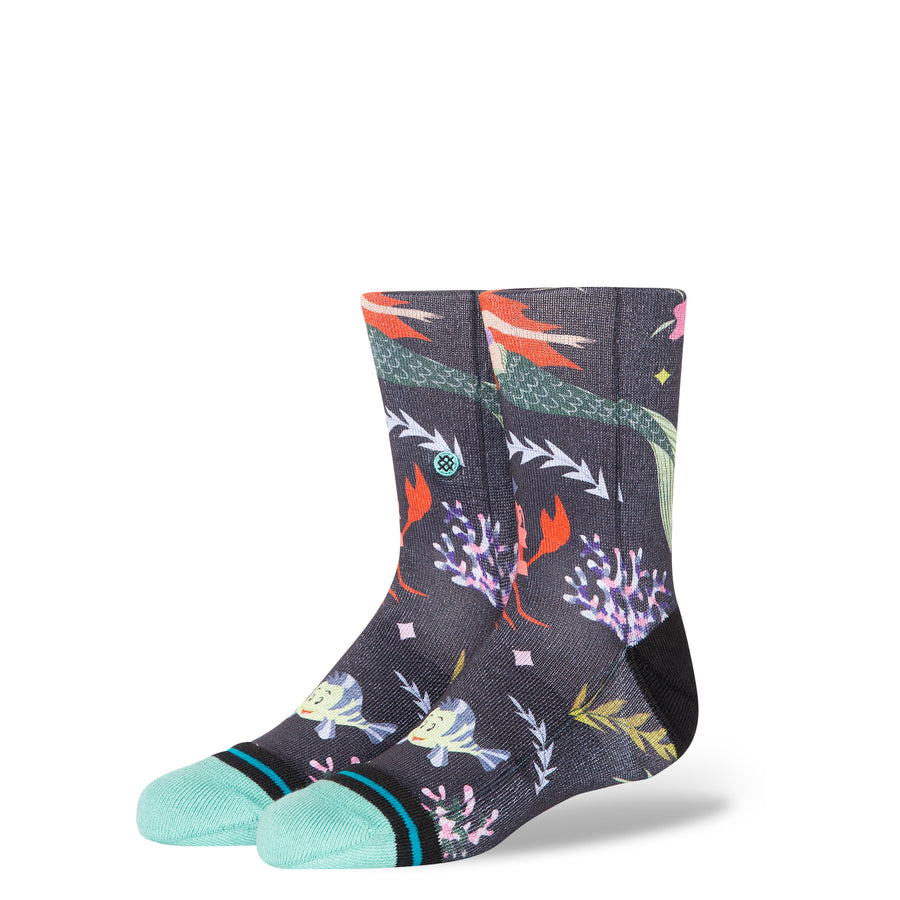 Kids Disney 100 x Estée Preda x Stance Ariel Crew Socks