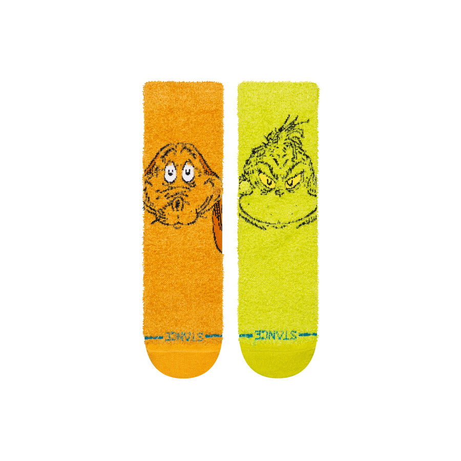 Kids The Grinch x Stance Grinch And Max Crew Socks