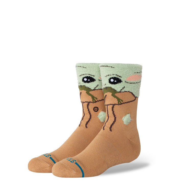 Kids Star Wars x Stance Grogu Hungry Crew Socks