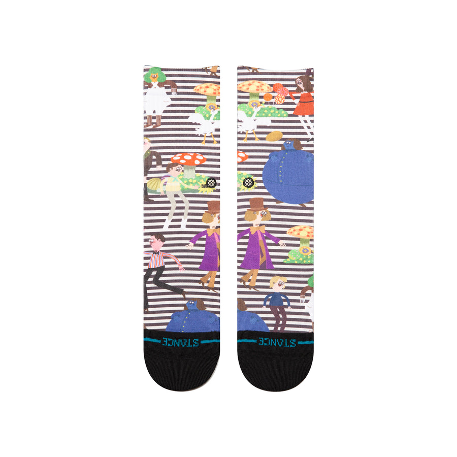 Kids Willy Wonka By Jay Howell x Stance Wonka Crew Socks