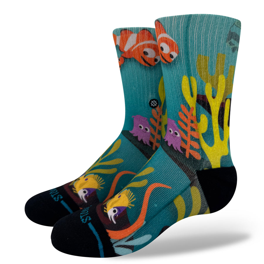 Kids Disney x Stance Lucky Fin Crew Socks