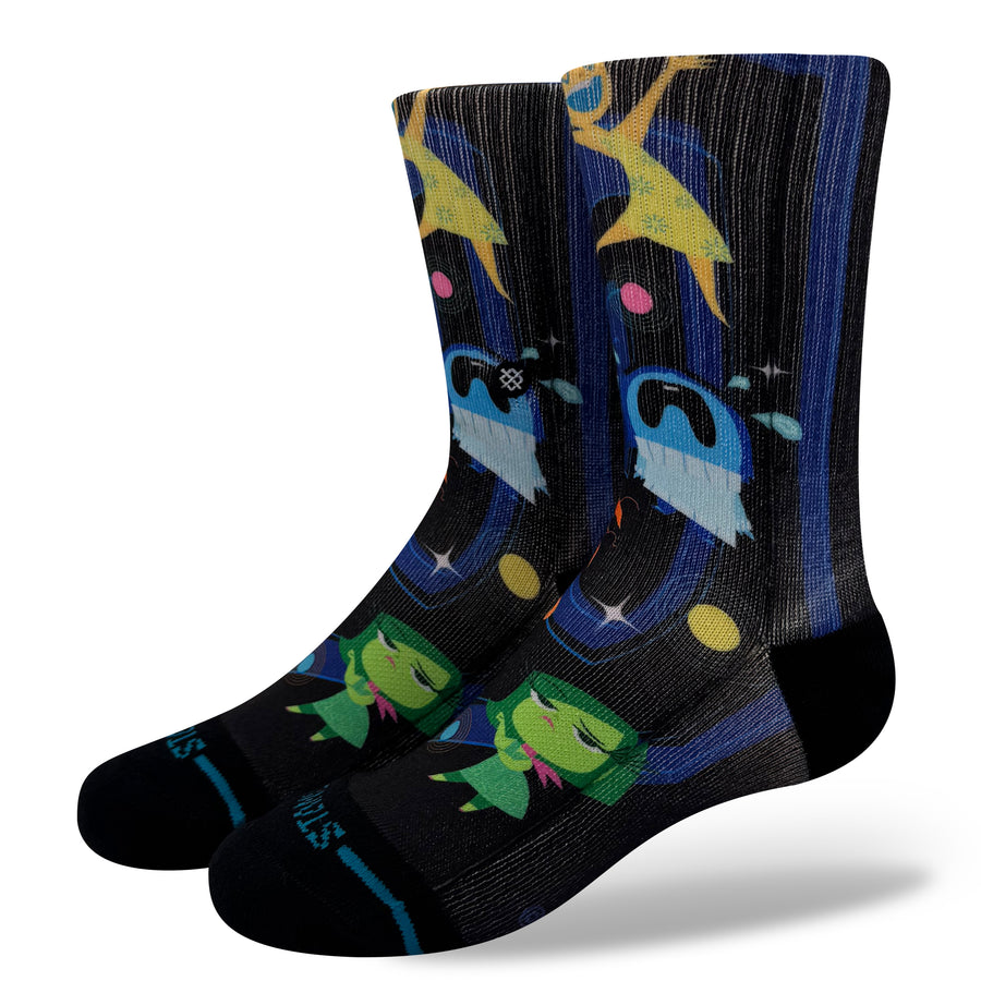 Kids Disney x Stance Inside Out Crew Socks