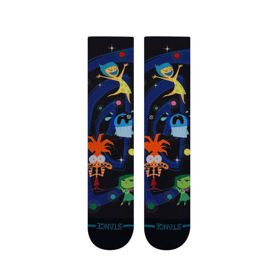 Kids Disney x Stance Inside Out Crew Socks