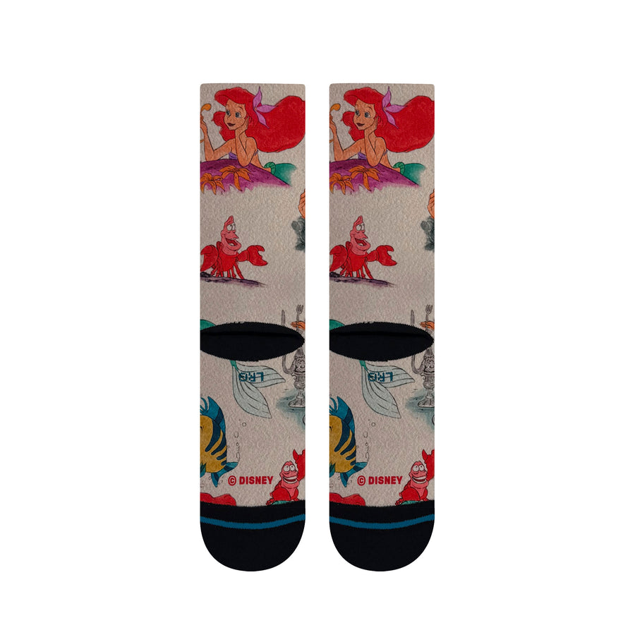 Kids Disney x Stance Part of Your World Crew Socks