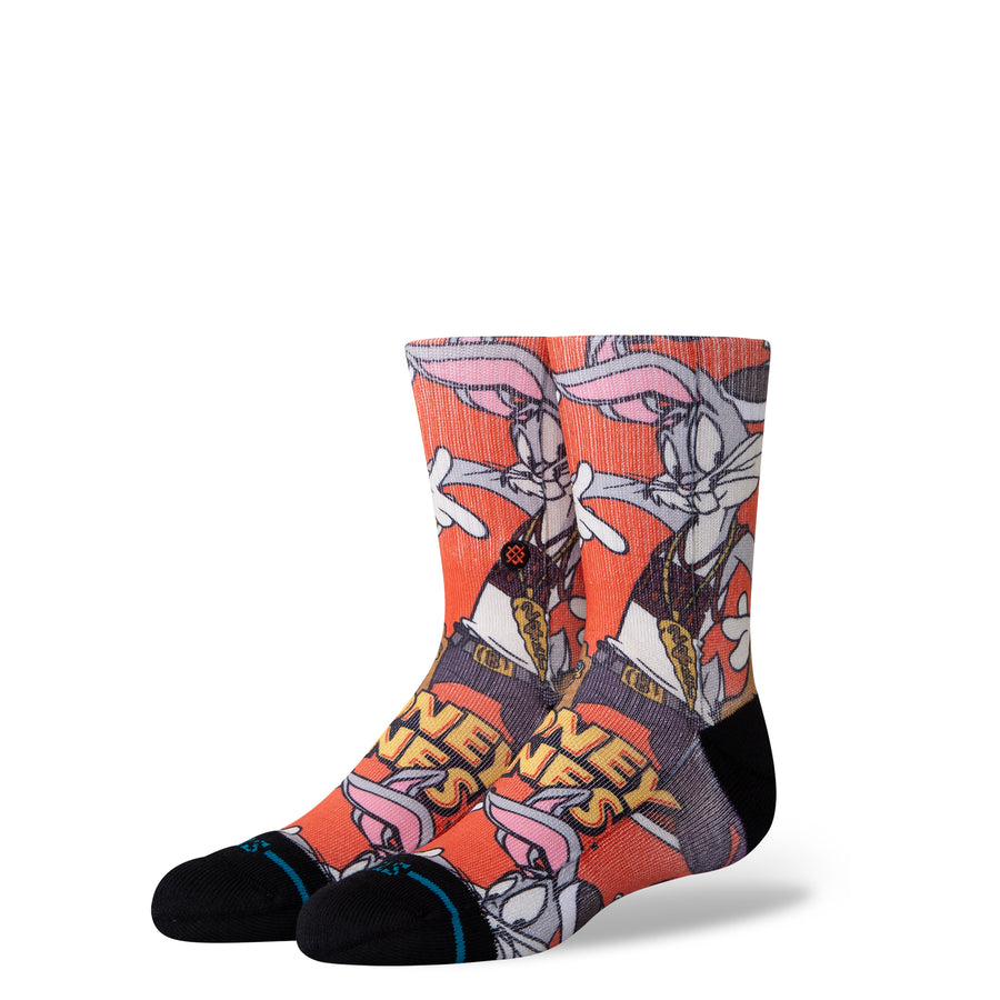 Kids Looney Tunes x Stance Looney Crew Socks