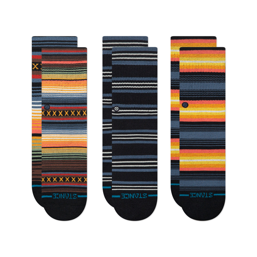 Kids Serape Crew Socks 3 Pack