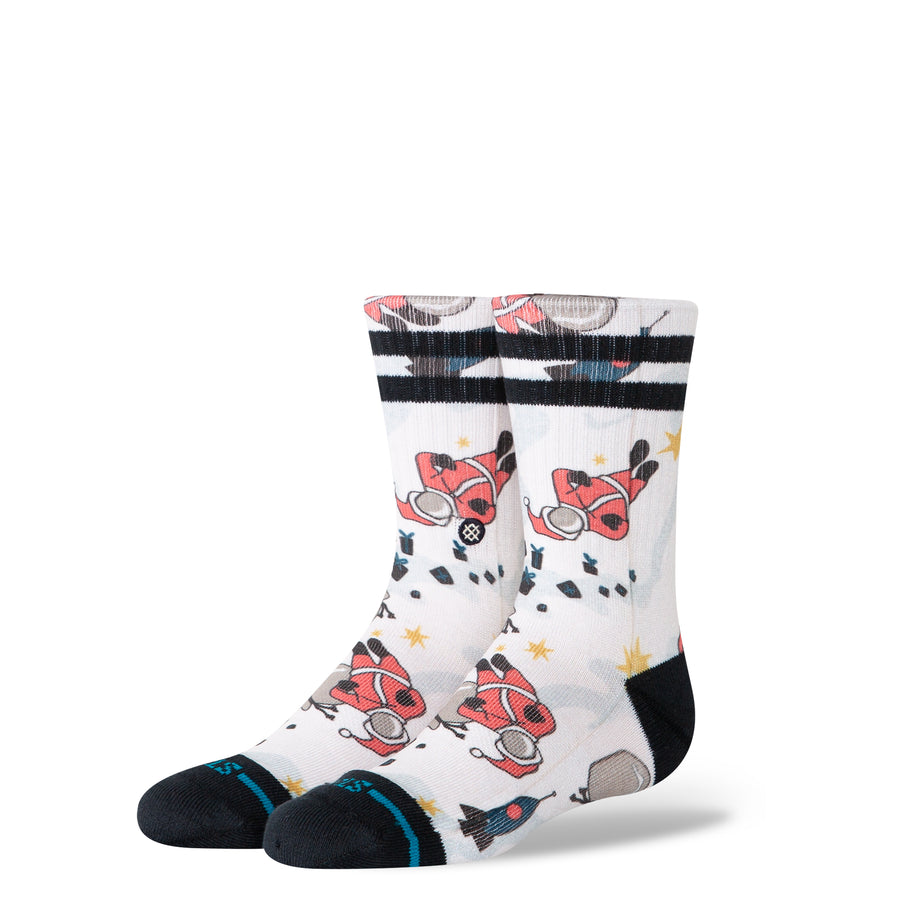 Kids Space Claus Crew Socks