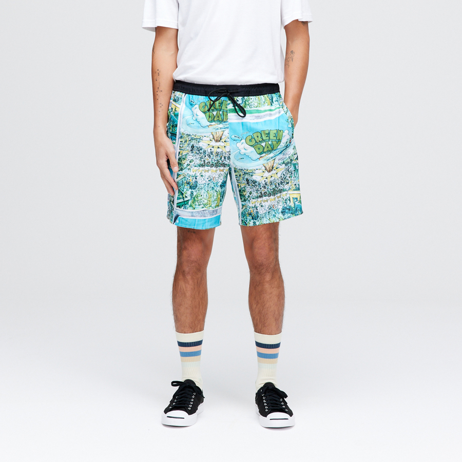 Green Day x Stance Complex Athletic Short
