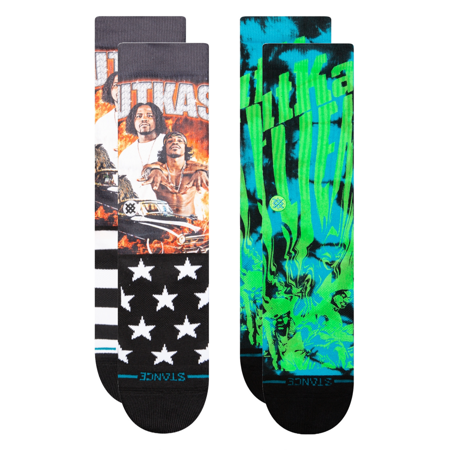 Outkast x Stance Crew Socks Set